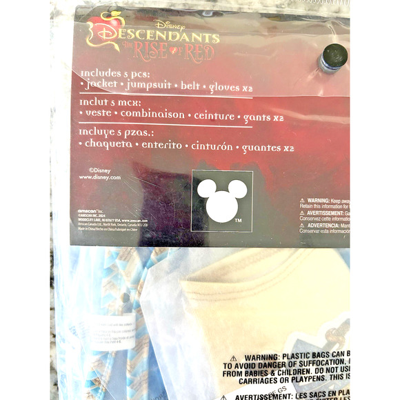 Disney Descendants The Rise Of Red Chloe Child Halloween Costume Child SMALL 4-6 - Picture 4 of 5